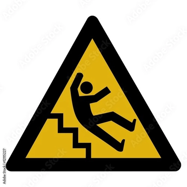 Obraz Warning sign - accident