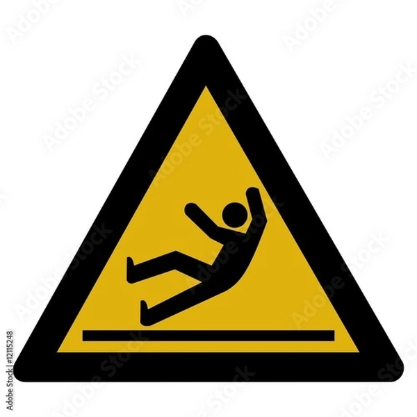 Obraz Accident warning sign