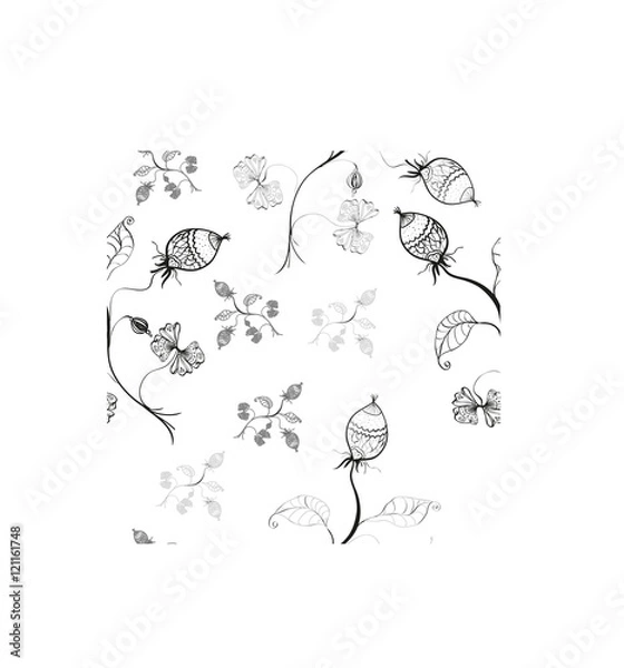 Obraz Seamless Floral Pattern.