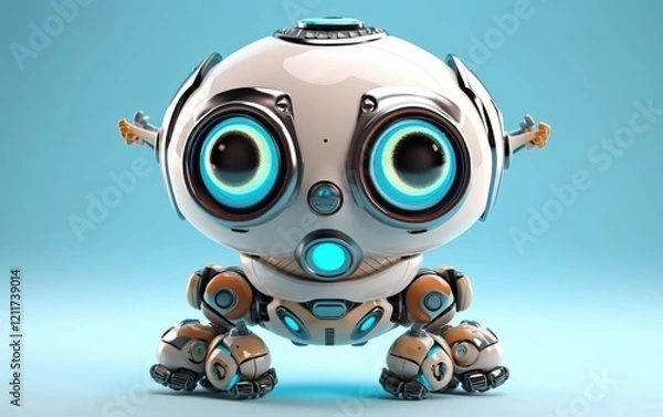 Fototapeta Cute Robotic Creature