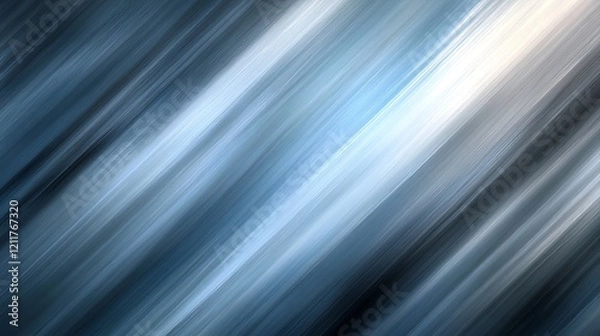 Fototapeta Abstract Blue Diagonal Motion Blur Background Image