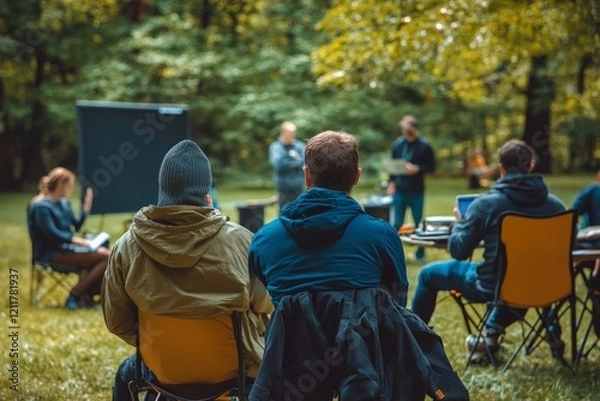 Obraz Outdoor Team Meeting