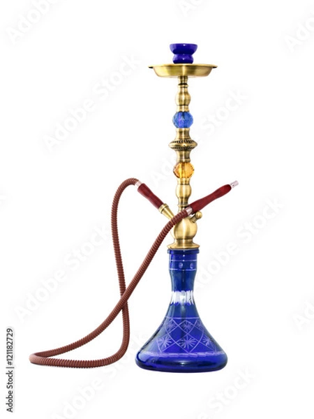 Obraz Hookah (rura wodna) na białym tle