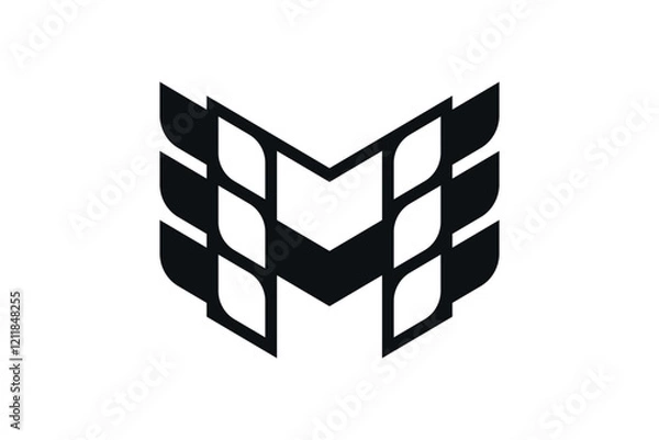 Obraz Letter M logo