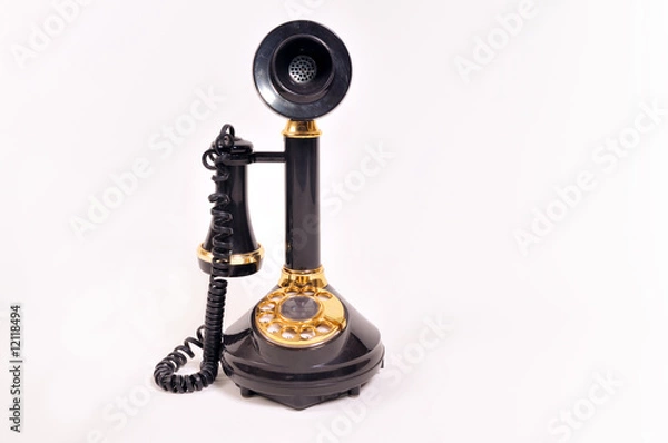 Obraz antique telephone