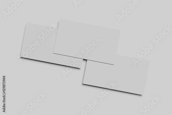 Obraz Blank Presentation Mockup white