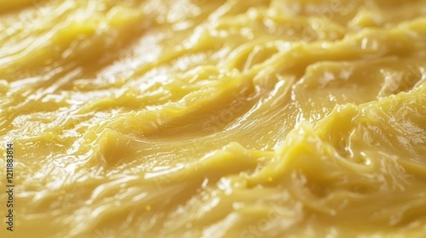 Fototapeta Stretchy melted cheese a delicious macro delight