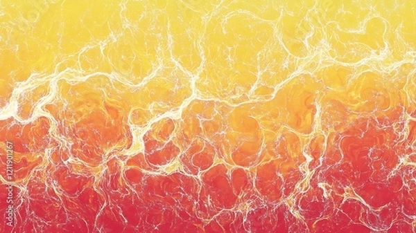 Fototapeta Abstract Orange and Yellow Swirling Texture