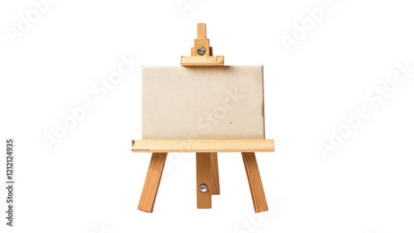 Obraz Small Wooden Easel Stand for Art Display Ideal for Home and Studio Use with Stunning Ultra HD Quality