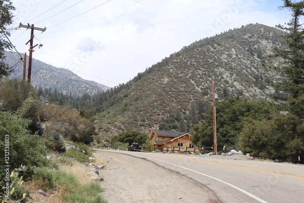 Obraz road in the mountains