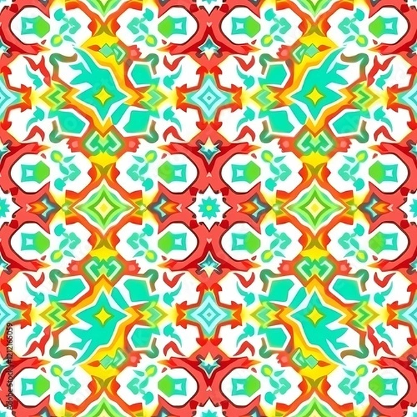 Obraz seamless pattern with flowers