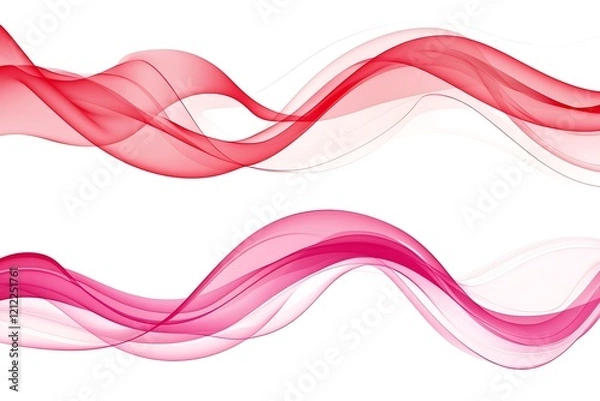 Obraz Abstract Pink Wave Design for Backgrounds