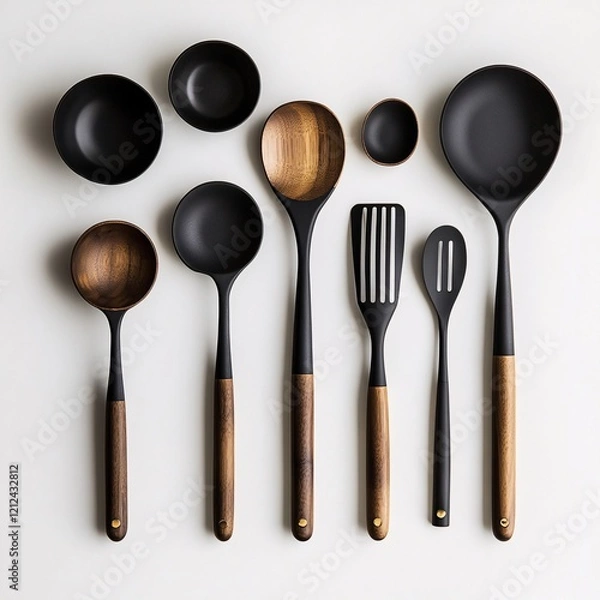 Fototapeta spoon and fork