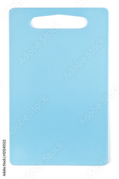 Fototapeta blue cutting board
