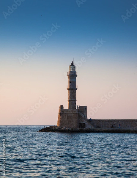 Fototapeta Chania, Old Harbour