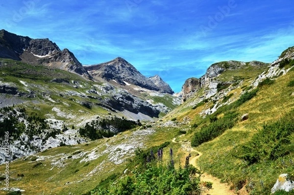 Fototapeta Plateau de belle vue, Cirque de Gavarnie en France