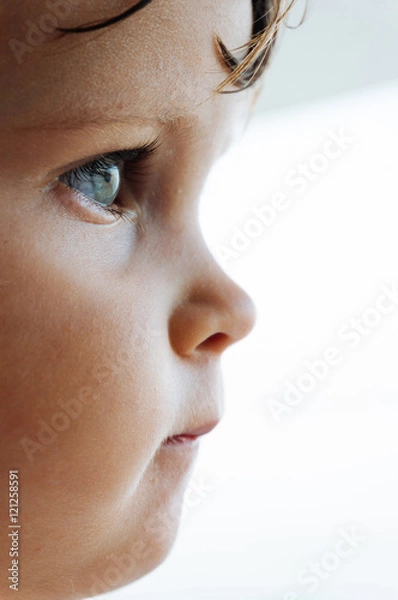 Obraz  Child face profile