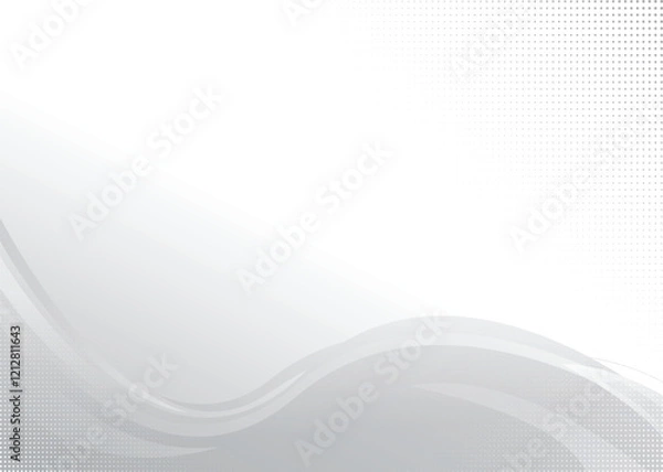 Obraz Abstract Black and white background design with shape or grayscale backdrop design template and white paper texture