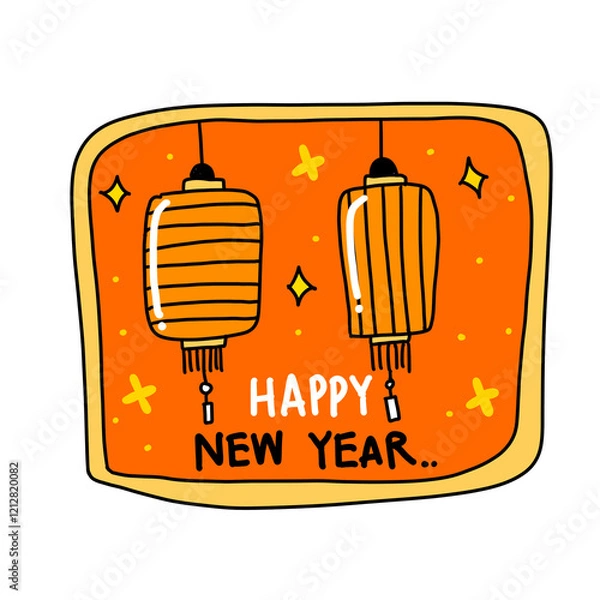 Obraz illustration of a fork and spoon