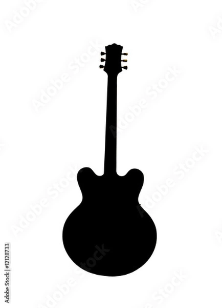 Obraz guitar silhouette
