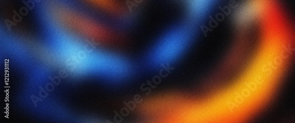 Fototapeta Radiant glowing waves gently blending into textured brilliance creating a luminous harmony of glowing vibrant beauty and light
