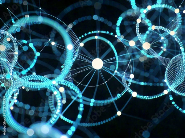 Obraz abstract chemistry background