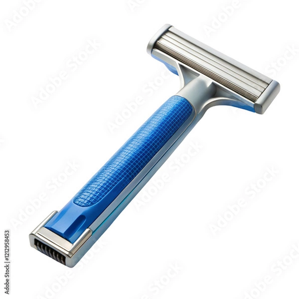Obraz Disposable shaving razor isolated on transparent background  
