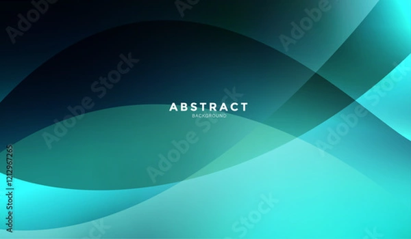Fototapeta Abstract blue background with lines