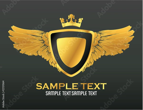 Obraz vintage illustration