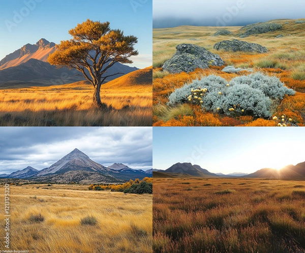 Obraz landscape with mountains