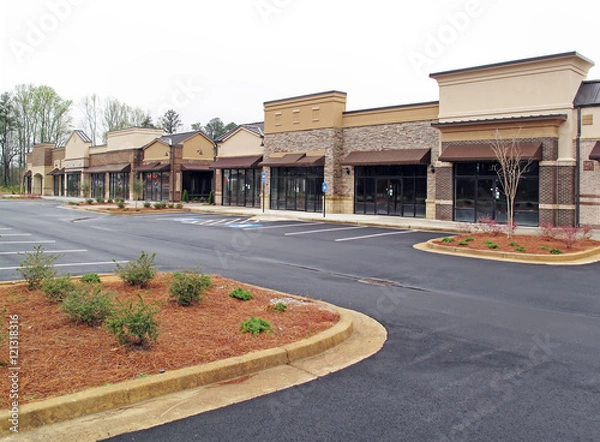 Obraz Shopping Center Construction