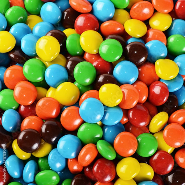 Obraz Colorful chocolate candies
