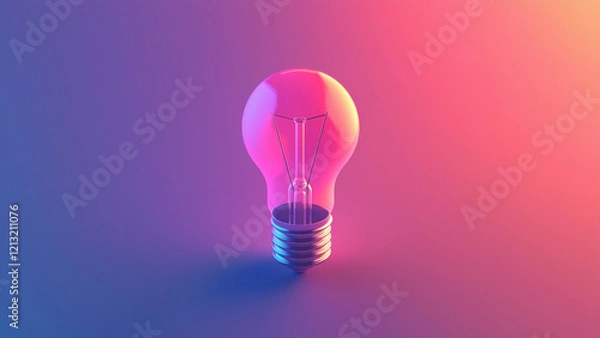 Obraz Idea generation concept