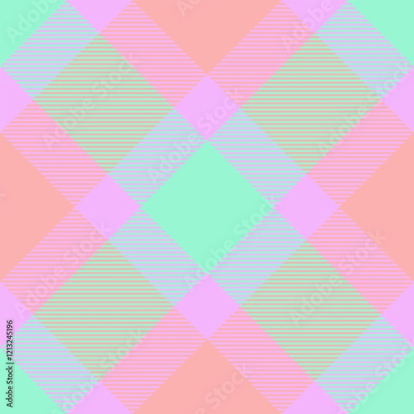 Fototapeta Pastel geometric pattern.  Stylish, modern design with intersecting lines and soft color palette. Ideal for backgrounds, textiles, and website design.