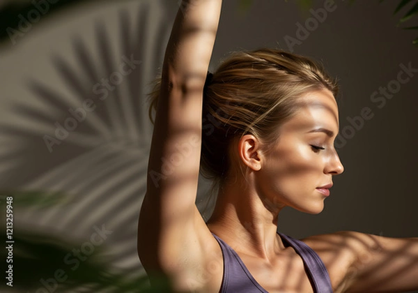 Fototapeta 요가 필라테스 릴렉스 운동 명상