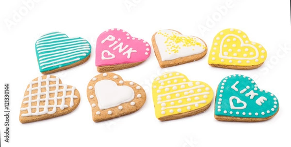 Fototapeta Cookies the heart
