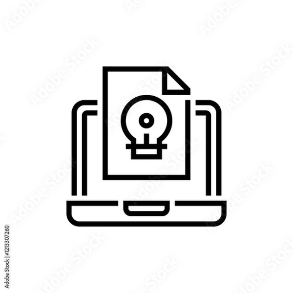 Obraz Education element icon. Educational equipment. Black icon. Silhouette