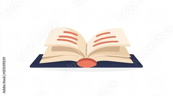 Fototapeta Flat icon with transparent background for information purposes