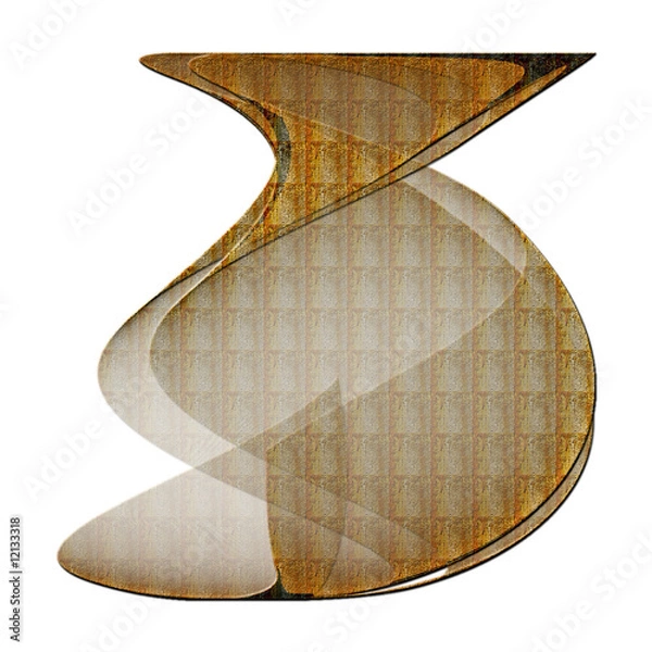 Fototapeta Fractal 002 - Geometry - abstract - Art - Design