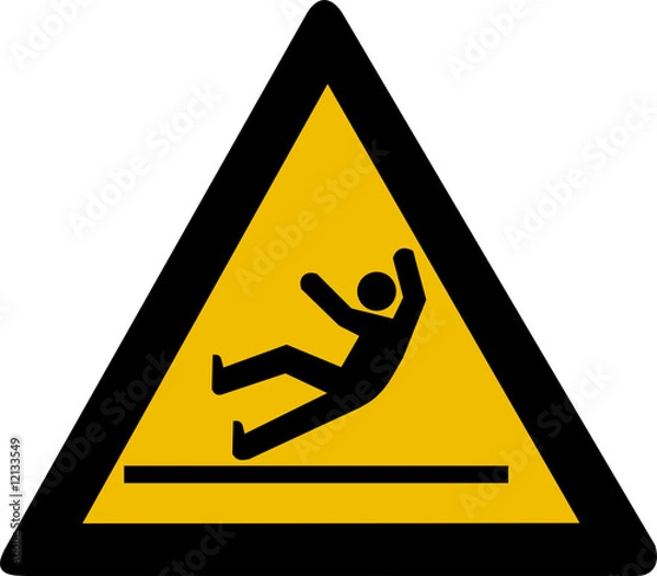 Obraz Warning sign - accident