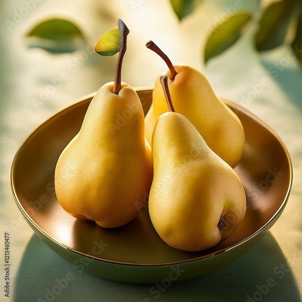 Obraz 西洋なしは冬に果物で果汁たっぷりで甘みも多くとろけるような口当たりが人気