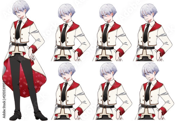 Fototapeta ショートカットのかっこいい系女子
