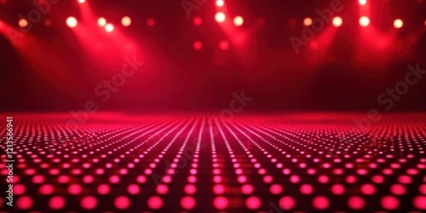 Fototapeta Red background with a red light on the left side