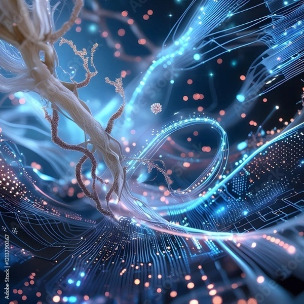 Fototapeta Neural Pathways