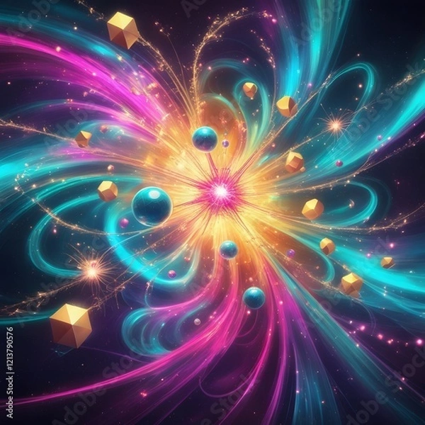 Fototapeta Cosmic Explosion