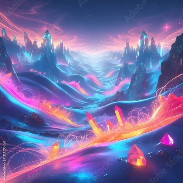 Fototapeta Crystal Dreamscape