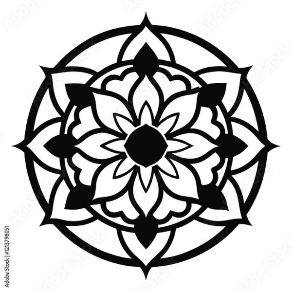 Obraz The mandala-like sequence is extremely imaginative and inviting.