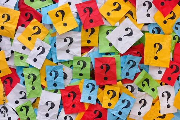 Obraz Too Many Questions