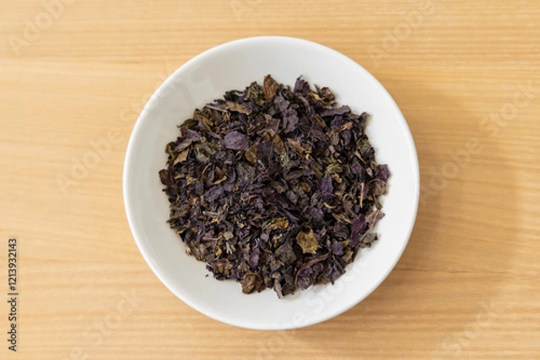 Fototapeta 漢方　生薬　シソ　ソヨウ　紫蘇