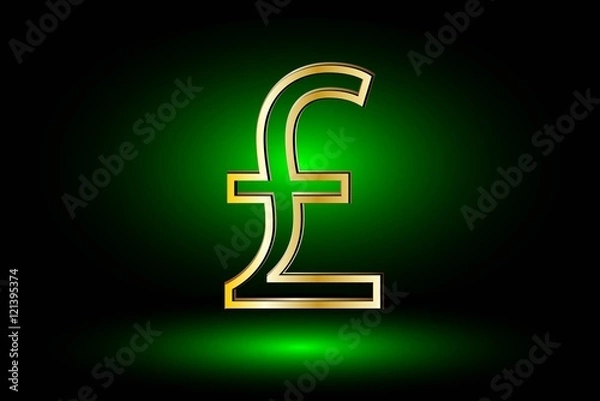 Fototapeta Pound symbol